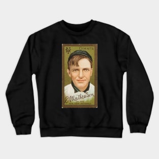 Christy Mathewson 1911 Gold Border T205 Crewneck Sweatshirt